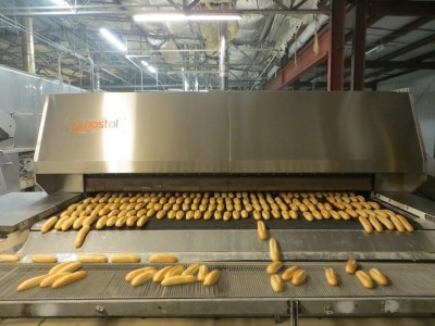 Энергосберегающие туннельной печи производит американский тип хлеба